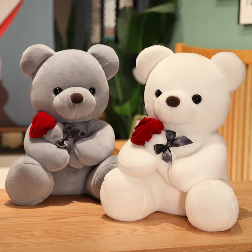 Cute Rose Bear Plush Toy™