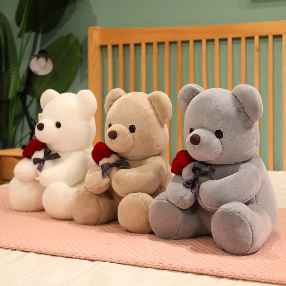 Cute Rose Bear Plush Toy™