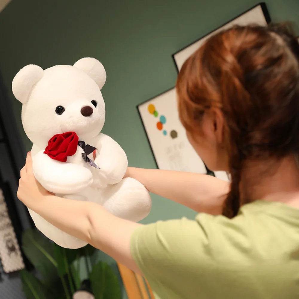 Cute Rose Bear Plush Toy™