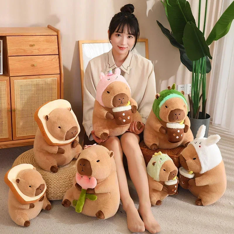 Kawaii Anime Capybara Bread Plush ™