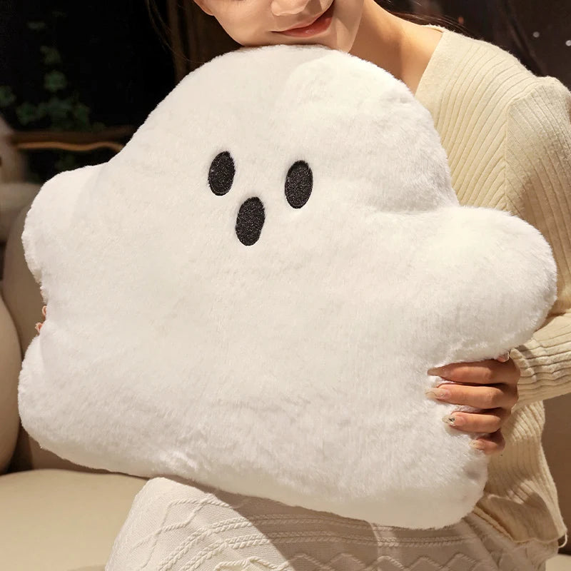 Cute White Ghost Plush Pillow™
